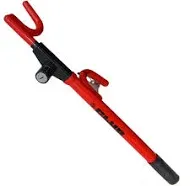 The Original Club Security System Steering Wheel Lock Red Model #1000