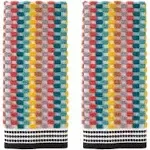 SKL Home Mid-Century 2-Piece Hand Towel Set, Multi