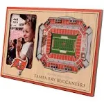 Tampa Bay Buccaneers 3D StadiumViews Picture Frame