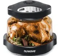 Nuwave Pro Plus 2 Infra-Red Oven, Countertop, Convection, Cook Fresh or Frozen, No Defrosting or Preheating, Cook Healthy, 360 Surround Heat, Adjustable Temps, 100 Presets, 50 Memory, Tough Power Dome