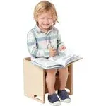 Bentwood Multipurpose Cube Chair, Kids Furniture