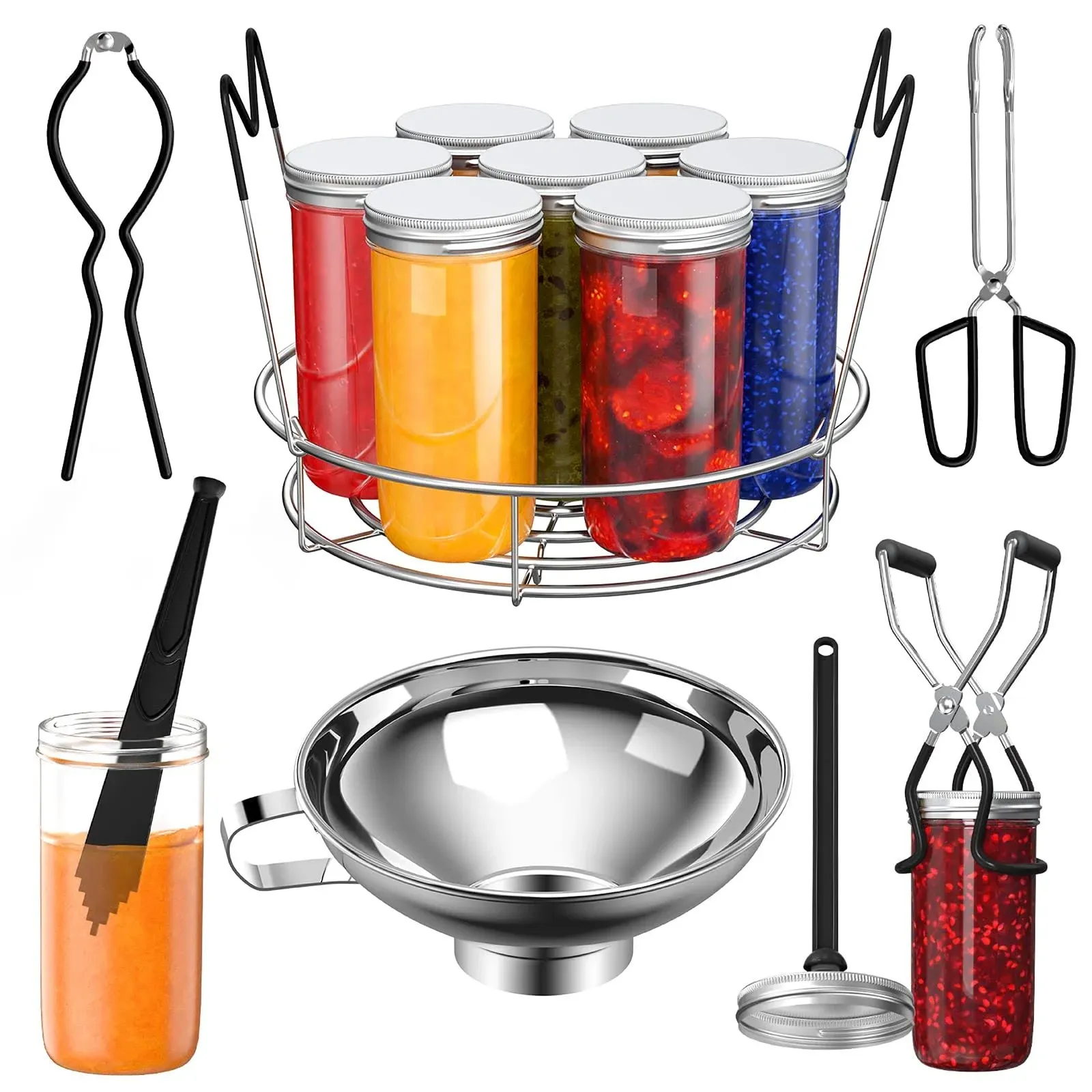 Canning Supplies Starter Kit, 7 Piece | adamsbargainshop