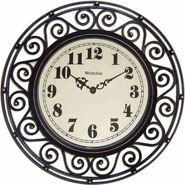 Westclox 12" Detailed Wall Clock