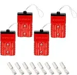 Spurtar 175A Battery Quick Disconnect, 4PCS Connectors Fits 1/0 AWG Wire 12-36V