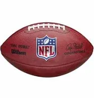 Wilson WTF1100 &#034;The Duke&#034; Official NFL Game Football Carson Wentz Autographed