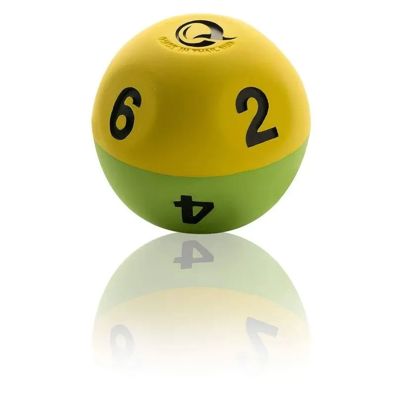 Qball Pro - Reaction Ball - World's Fastest Trainer! - Now Lighter - More Erratic Moderate Erratic Bounce. Allows Fast Bouncing and catching Without Chasing - Fast Results