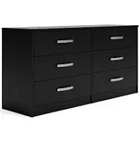 Signature Design Flannia 6-Drawer Dresser