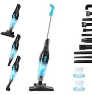 Corded Vacuum Cleaner, 15Kpa Powerful Suction with 400W Motor, 12 in 1 Lightweig