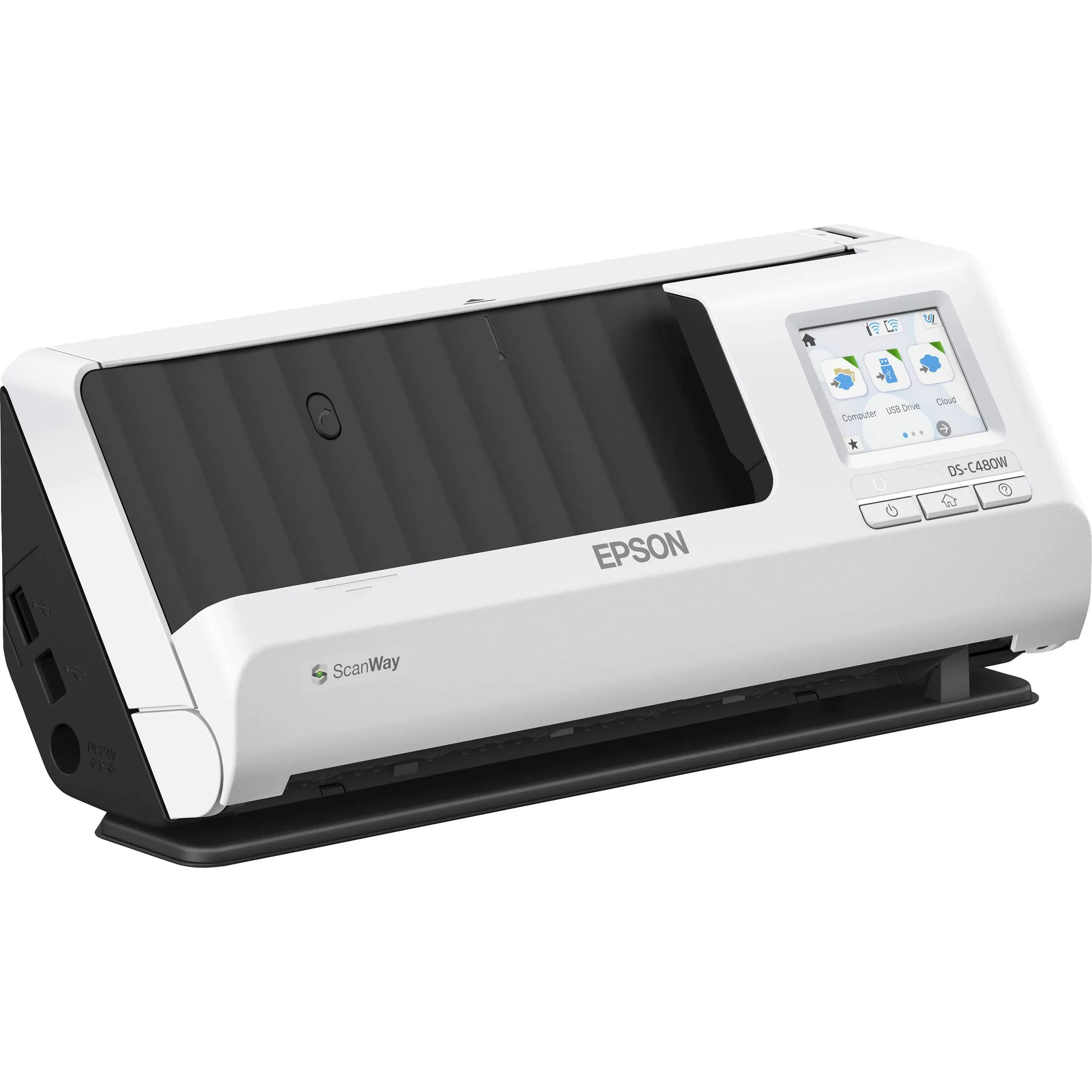 Epson DS-C480W Wireless USB 2.0 Duplex Document Scanner B11B269202