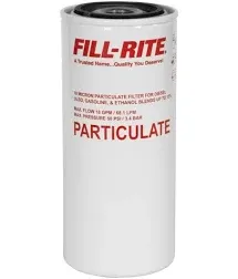 Fill Rite F1810HM0 Hydrosorb Filter For Gasoline, Diesel &amp; ULSD