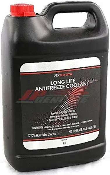 NEW OEM TOYOTA LONG LIFE ANTIFREEZE COOLANT 1 GALLON RED