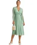 Anne Klein womens Midi Wrap DressDress