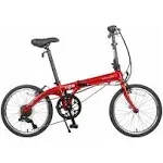 Dahon Vybe D7 Folding Bike (Red)