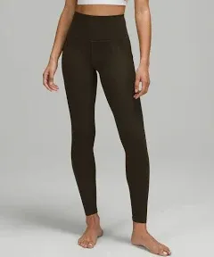 Lululemon, Align HR Pant 25”, Vivid Plum, Size 14.