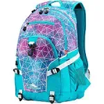 High Sierra Loop Backpack Sequin facets/bluebird/white