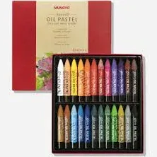 Mungyo Water-Soluble Oil Pastel Set of 24