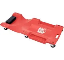 Big Red Rolling Creeper Seat