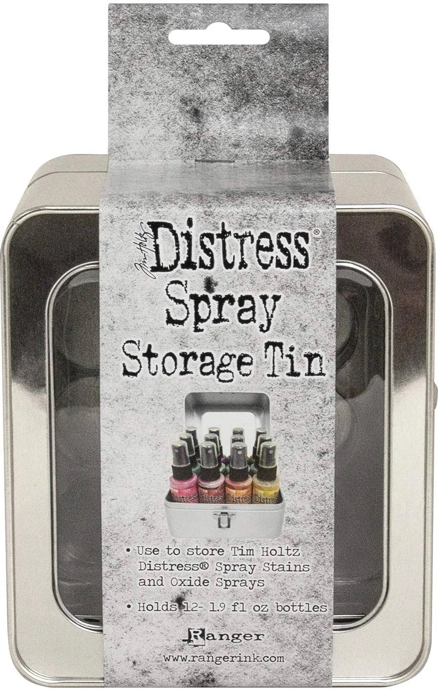 Tim Holtz Distress - Spray Storage Tin - Holds 12