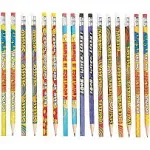 Motivational Pencil Assortment - Stationery - 144 Pieces