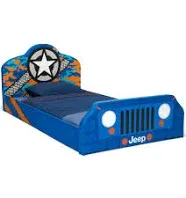 Delta Children Jeep Upholstered Twin Bed