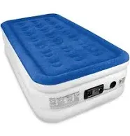 SoundAsleep Dream Series Air Mattress with ComfortCoil Technology & Internal High Capacity Pump, Twin