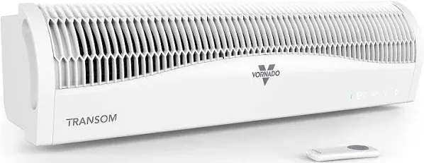 Vornado Transom Ae Window Fan with Reversible Exhaust Mode - Alexa Enabled, Black