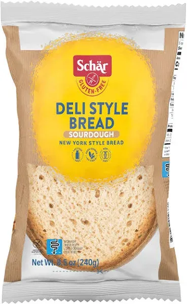 Schär Deli Style Gluten-Free Bread, Sourdough (8.5 oz)