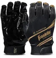 Franklin Receiver Football Gloves 1 Pair Stick Size M White New