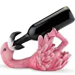 Flamingo Wine Bottle Holder for Tabletop, Countertop, Wine Rack, Set 1 NIB