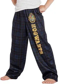 Intimo Harry Potter Big Boys Houses Plaid Pajama Lounge Pants