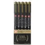 Sakura Pigma Micron Black Barrel 5 Fineliners (Set of 5)