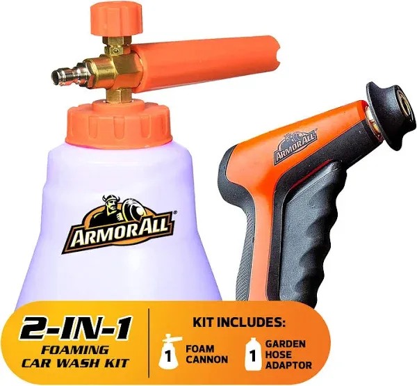 Armor All 2-in-1 Foam Cannon Car Wash Kit