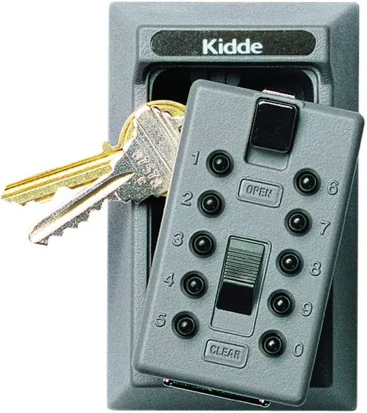 Kidde 001015 Push Button Combo 5-Key Lock Box