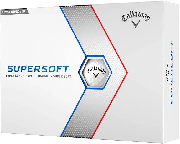 Callaway Supersoft Golf Balls 12pk - White