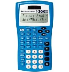 Texas Instruments Ti-30x IIs Solar Scientific Calculator