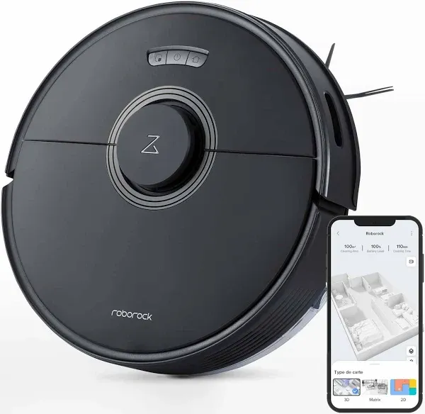 Roborock Q7 Max Robot Vacuum and Mop Cleaner, 4200Pa Strong Suction, Lidar Navigation, Multi-Level Mapping, No-Go&No-Mop Zones, 180mins Runtime,