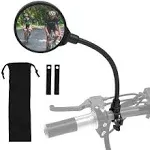 360° Adjustable Bicycle Mirror for Electric Bike, Mountain Bike and Road Bike