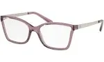 Michael Kors MK4058 CARACAS Eyeglasses 3502 BURGUNDY CRYSTAL