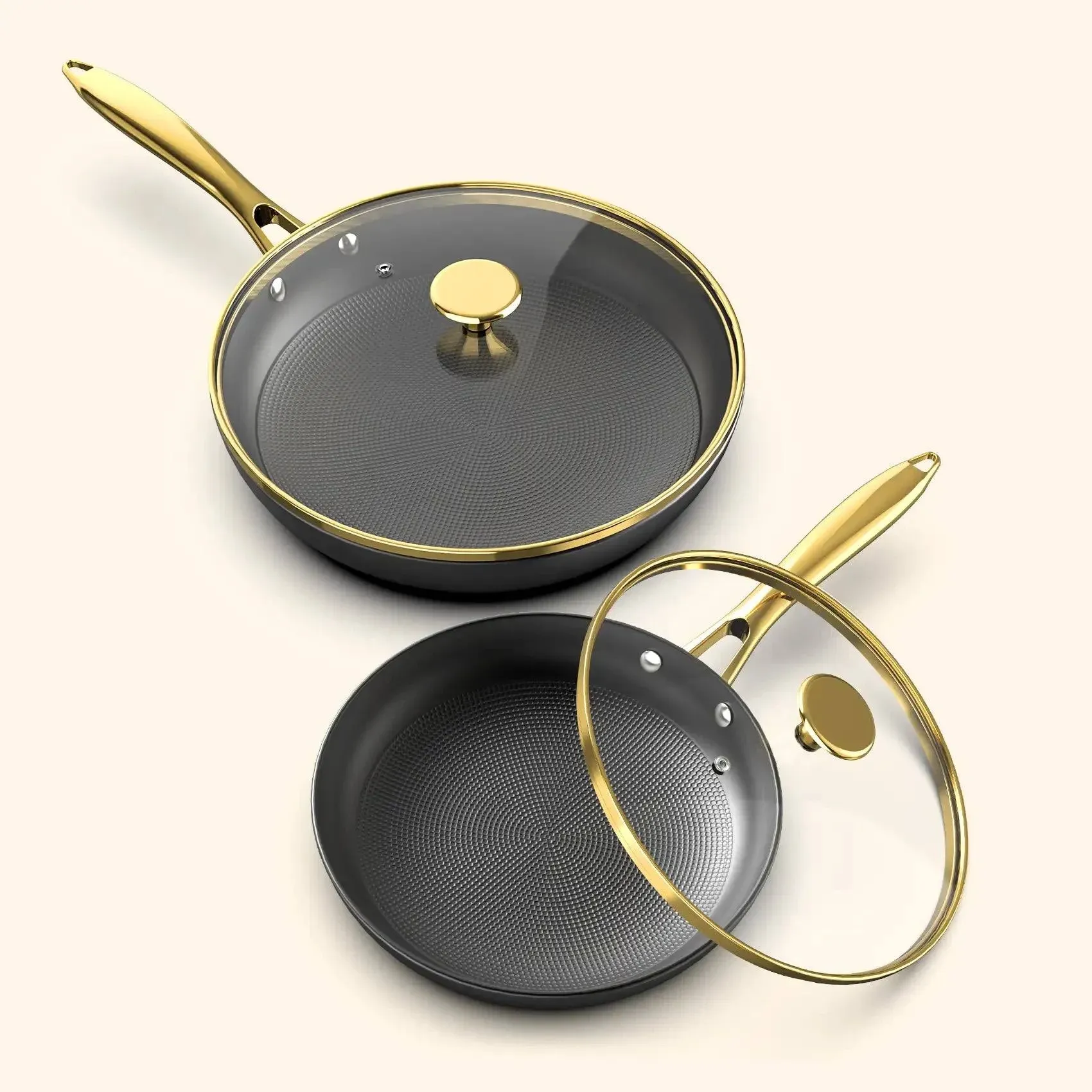 Imarku Frying Pan Set 10 & 12inch