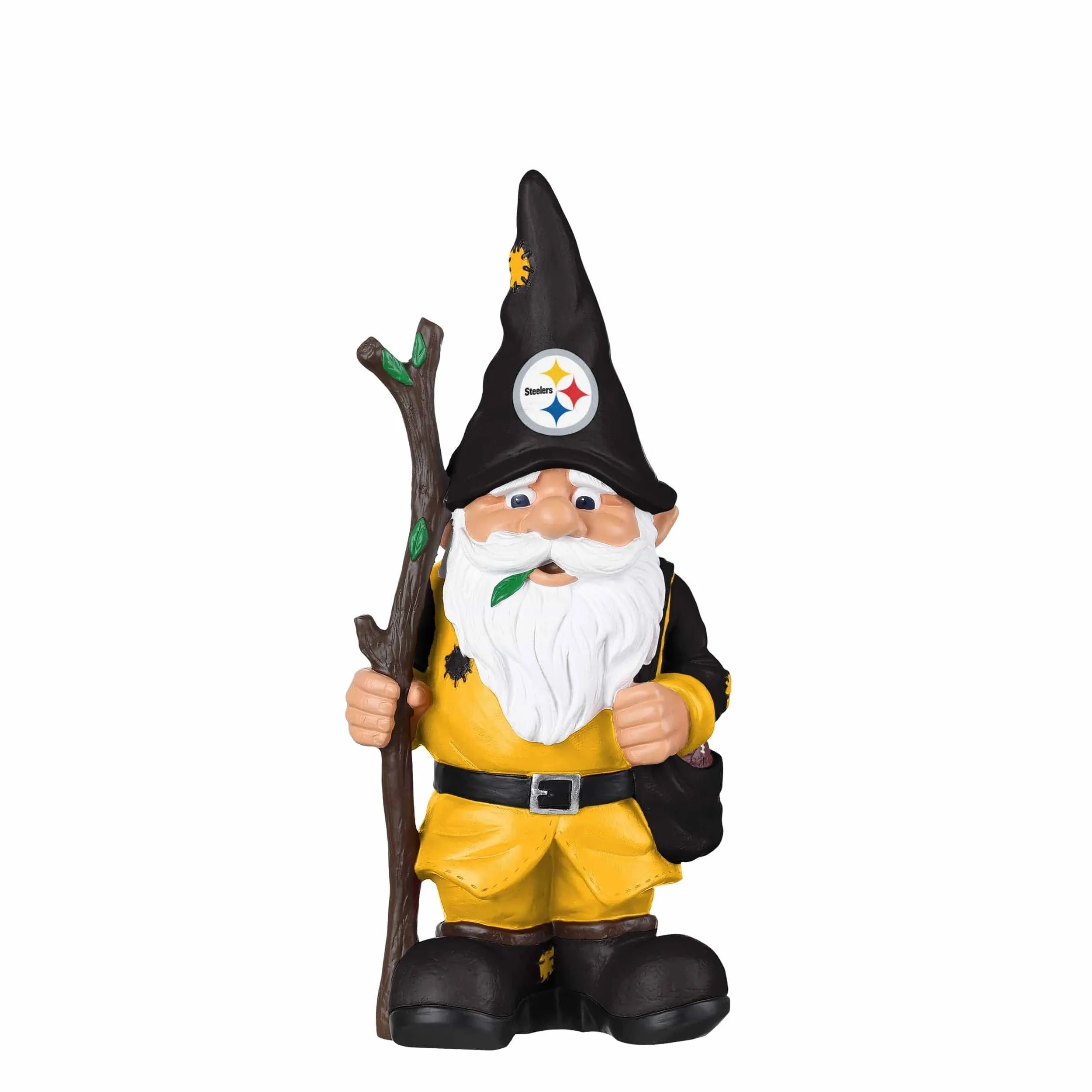 Forever Collectibles NFL Holding Stick Gnome Pittsburgh Steelers