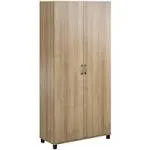 SystemBuild Evolution Lory 36" Utility Storage Cabinet in Natural