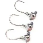 NLBN 3" Jig Heads Mud Minnow / 1/4oz