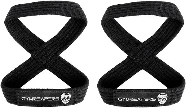 Gymreapers ~ Figure 8 Lifting Straps ~ Size Small ~ For Deadlift, Powerlifting..