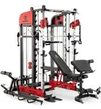 Marcy Pro Deluxe Smith Cage Home Gym System