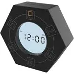 Home &amp; Office Timer with Clock, 5,15, 30, 45, 60 Minute Preset Countdown Timer, 