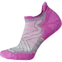 Smartwool Targeted Cushion Low Ankle Height Run Socks-Meadow Mauve-Small 