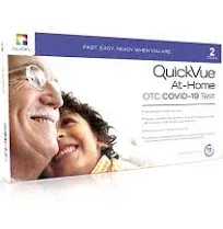 Quidel QuickVue At-Home OTC COVID-19, Includes 2 Tests