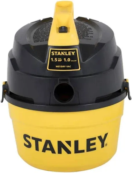 Stanley Wet/Dry Vacuum, 1 Gallon, 1.5 Horsepower