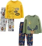 Simple Joys by Carter'S Boys' 4-Piece Fleece Pajama Set