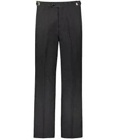 RGM Men's Tuxedo Pants Side Satin Stripe - Pleated Or Flat Front